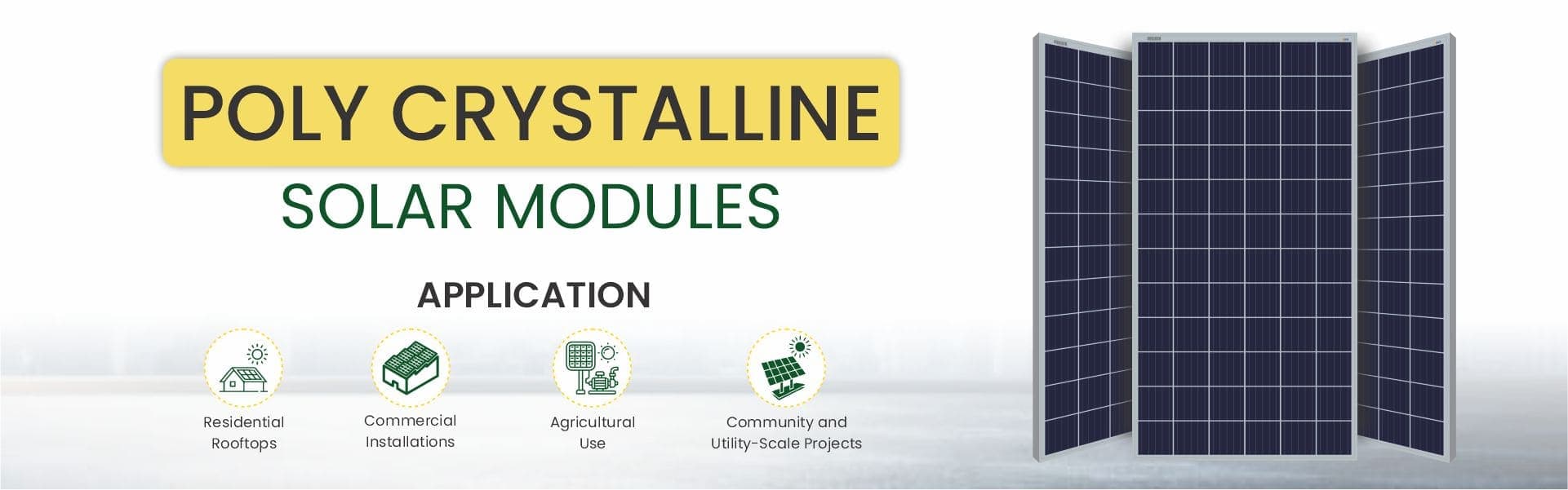 Poly Crystalline Solar Modules